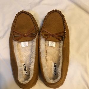 cute soft old navy moccasins!
